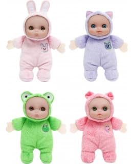 JC TOYS 13CM PEHMONUKKE ELÄINHAALARILLA Main Image