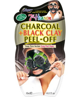 7th Heaven Charcoal+Black Clay Peel-Off 10 ml kasvonaamio Main Image