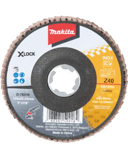 MAKITA X-LOCK 125MM K40 LAMELLILAIKKA Main Image