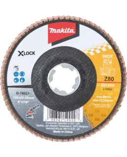 MAKITA X-LOCK 125MM K80 LAMELLILAIKKA Main Image