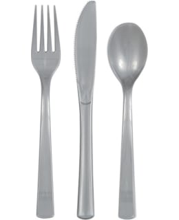 HOPEANVÄRISET MUOVIATERIMET Main Image