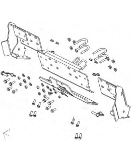 WARN PUSKULEVYN ETU AS.SRJ POLARIS RZR Main Image