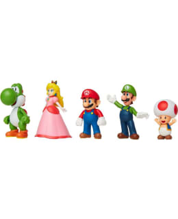 SUPER MARIO 5 KPL 6,5 CM FIGUURIPAKKAUS Main Image