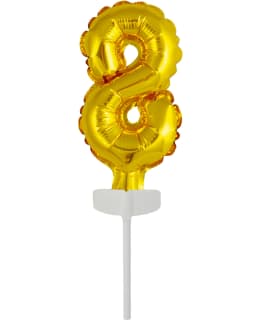 Cake decoration number foil balloon 8 Main Image
