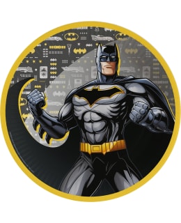 Batman large paper plate 8 pcs Main Image