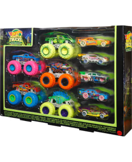 HOT WHEELS MONSTER TRUCKS GLOW AJONEUVOT Main Image