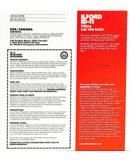 ILFORD DEVELOPER ID-11 1L Main Image