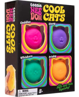 NEEDOH TEENIE COOL CATS 4 KPL FIDGET Main Image