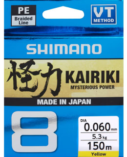 SHIMANO KAIRIKI 8 150M 0.19MM 12.0KG YEL Main Image