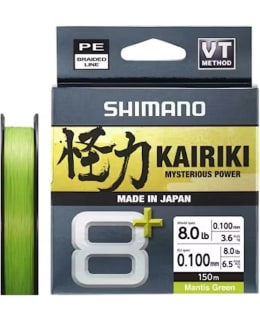 SHIMANO KAIRIKI 8+ 150M 0.23MM 30LB GR Main Image