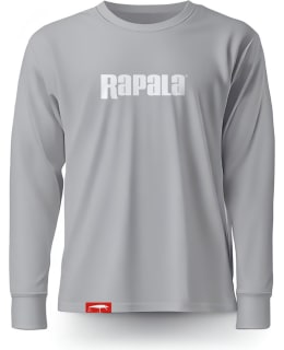 RAPALA GREY WH LOGO LONG SLEE T-SHIRT L Main Image