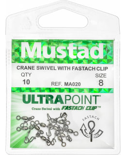 MUSTAD CRANE SWIVEL W/FASTACH CLIP 8 Main Image