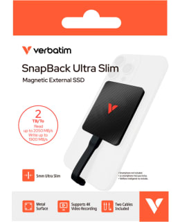 VERBATIM SNAPBACK ULTRA SLIM SSD 2TB Main Image