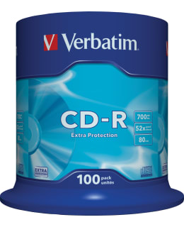 VERBATIM CD-R 700MB 100-PACK SPINDLE Main Image