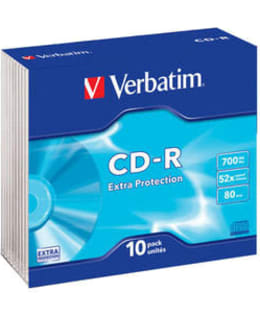 Verbatim CD-R 52x 700 MB/80 min 10 kpl CD-R -levy Main Image