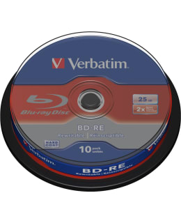 VERBATIM BD-RE SL, 2X, 25GB/200MIN, 10-P Main Image