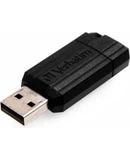 VERBATIM USB DRIVE 2.0 PINSTRIPE 128GB B Main Image