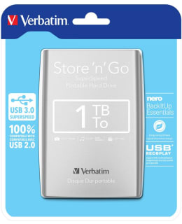 Verbatim Store 'n' Go 1TB ulkoinen kiintolevyasema Main Image
