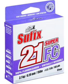 SUFIX SUPER 21 FL CLEA 150M 0,33MM 8,2KG Main Image