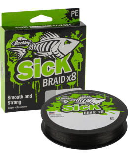 BERKLEY SICK BRAID BLACK 0.19 300M SIIM Main Image