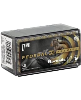FEDERAL .17HMR HORNADY V-MAX 17G 50 PATR Main Image