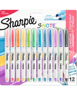 SHARPIE S-NOTE 12KPL MONIKÄYTTÖTUSSI Main Image