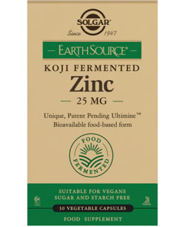 SOLGAR KOJI ZINC 25MG 30KAPS RAV.LISÄ Main Image
