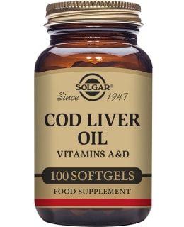 SOLGAR COD LIVER OIL 100 SOFTGELS Main Image