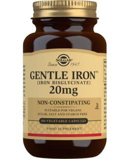 SOLGAR GENTLE IRON 20MG 180KAPS RAV.LISÄ Main Image