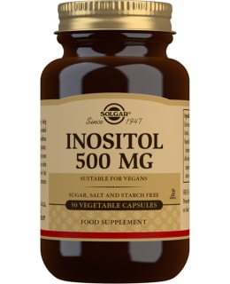 SOLGAR INOSITOLI 500MG 50KAPS RAV.LISÄ Main Image