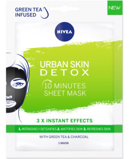 Nivea Urban Skin Natural Detox Sheet Mask kasvonaamio Main Image