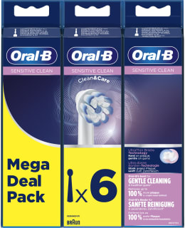 ORAL-B SENSITIVE CLEAN 6KPL VAIHTOHARJA Main Image