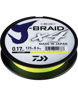 DAIWA J-BRAID X4E 0.13/135 YE KUITUSIIMA Main Image