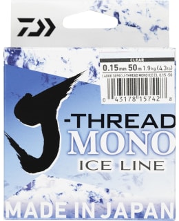 DAIWA J-THREAD MONO ICE LINE 0.15MM-50M Main Image