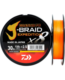 DAIWA J-BRAID EXPEDIT X8E 0.18MM-150M OR Main Image