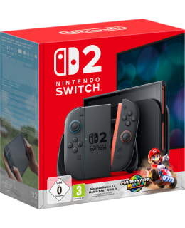 NINTENDO SWITCH 2 + MARIO KART WORLD Main Image