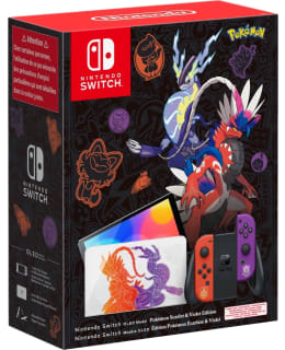 NINTENDO SWITCH OLED POKEMON CRIM & PURP Main Image