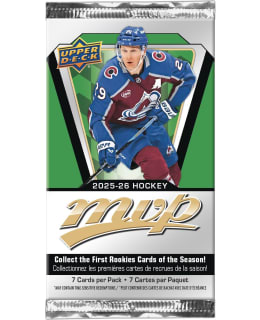 Upper Deck MVP NHL -keräilykortit Retail 2025 Main Image