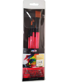 ZIELER PREM 5KPL AKRYYLI-&ÖLJYSIVELSET Main Image