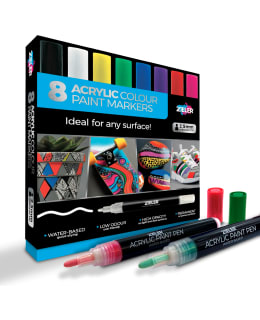 ZIELER  8 KPL 2.5 MM AKRYYLIMAALITUSSIT Main Image