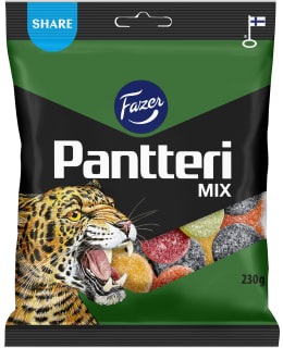 FAZER PANTTERI MIX 230 G KARKKIPUSSI Main Image