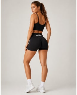 S1 SCRUNCH 06430083150547 BLK M SHORTS Main Image