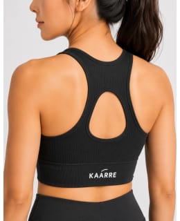 S2 CROP BLK S SPORTS BRA TOP Main Image