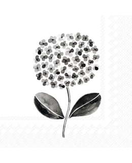 IHR All About Black and White 20 kpl 33 cm lautasliina Main Image