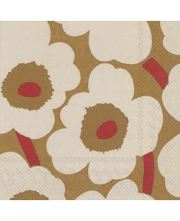 MARIMEKKO UNIK DARK CREAM RED 33CM LAUTL Main Image