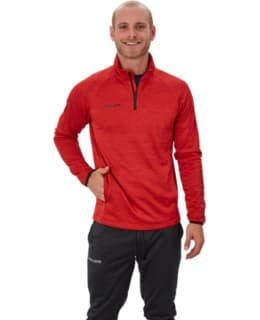 BAUER VAPOR FLEE 1/4 ZIP TOP RED-YTH XS Main Image