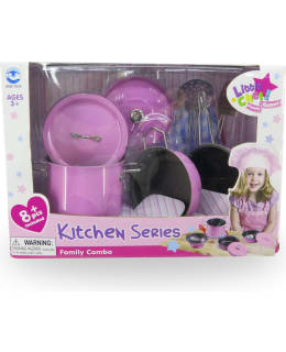 LITTLE CHEF PINKKI KATTILASETTI Main Image