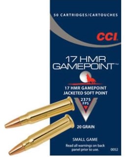 CCI 17 HMR 20GR GAMEP 50KPL PATRUUNA Main Image