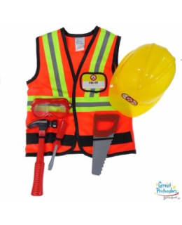 GREAT PRETENDERS RAKENNUSMIEHENPUKU 5-6V Main Image