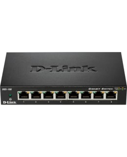 D-Link DGS-108/E Gigabit Ethernet kytkin Main Image
